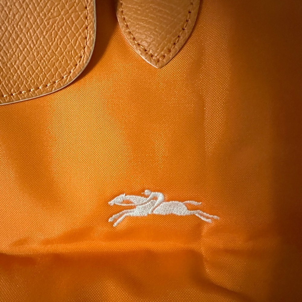 Longchamp Pliage Orange tote - NEW IN PASTIC - Picture 2 of 4